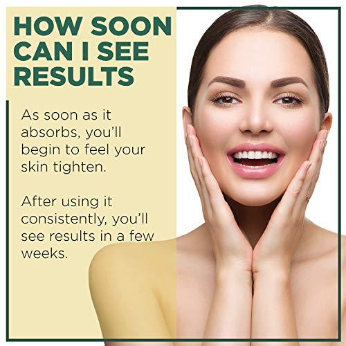 Nuorganic 24K Gold Instant Lift Face Cream With Plant Stem Cells & Vitamin C - Anti Aging, Skin Firming Moisturizer For All Skin Types - Vegan & Cruelty Free (1.7 Fl Oz) #TOP5
