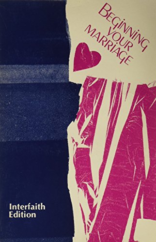 Beginning Your Marriage 0915388073 Book Cover