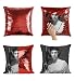 Nicolas Cage Princess Stars Gun Pillow Pillowcase, dekoracja do biura, zabawny prezent dla dzieci, interesujący, magia, syrenka, dwustronna poduszka, bez poduszki