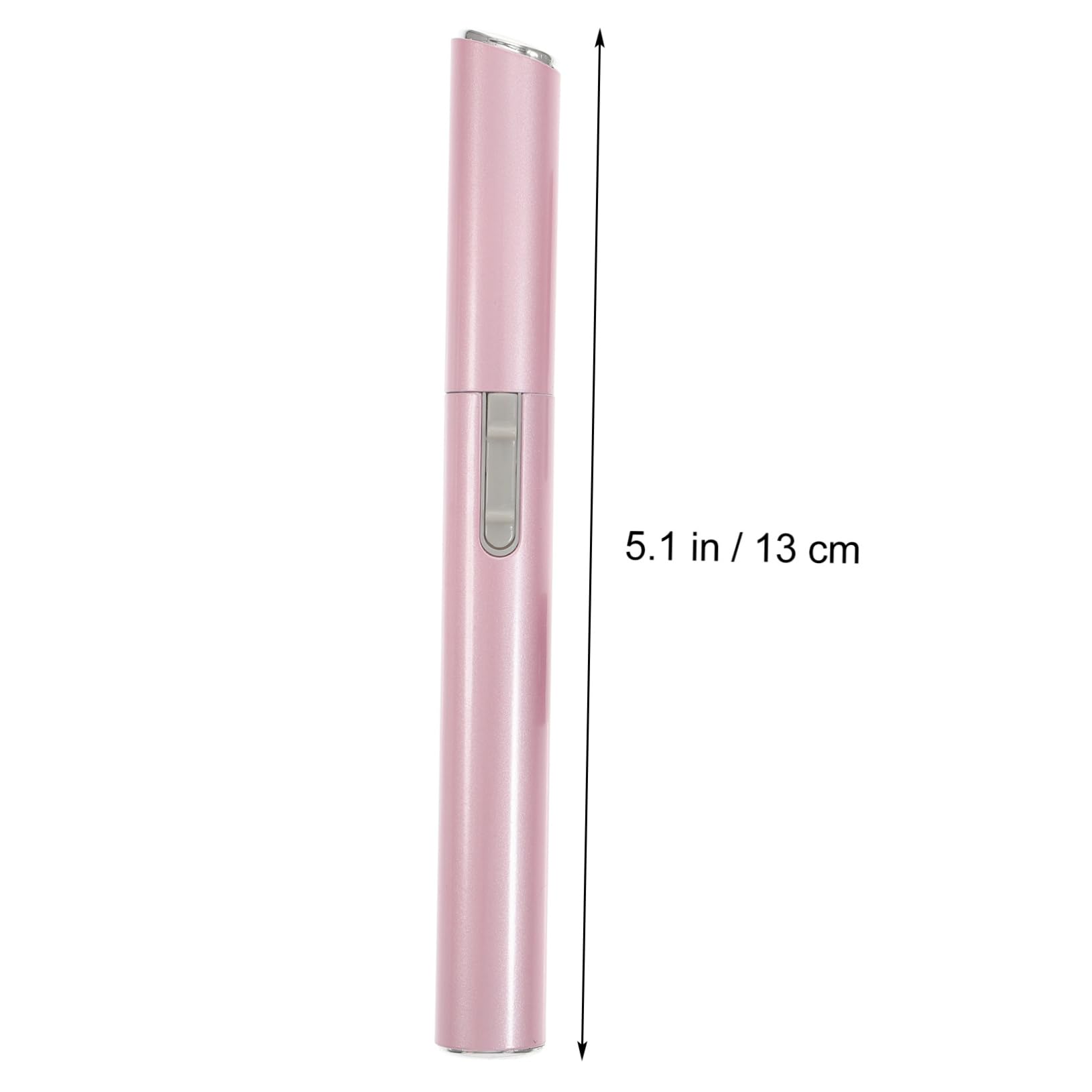 IWOWHERO Pen Shaped Eyebrow Trimmer for Precise Micro Trim Cosmetic Facial Care Rechargeable Compact Design Pink