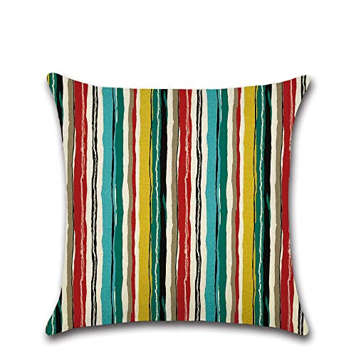 Housses de coussin en lin lot de 4 pour protéger et décorer - 3