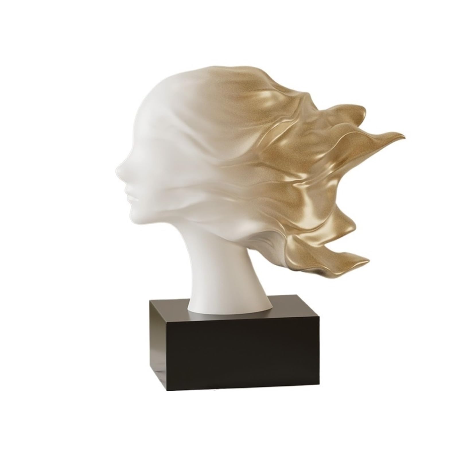AILIUXIAOYAN Home Hecor Abstract Figurative Sculptures for Home, Study and Office Decorations, Resin