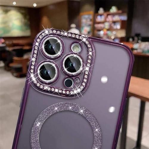 Coque iPhone 12 13 14 15 Pro Max Magnétique Souple Argent