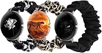 Vista 8 de GTHY Compatible con Google Pixel/Pixel 2/Pixel3 de 1.614 pulgadas, bandas elásticas con patrón de tela, correa de reloj de tela suave, lagre