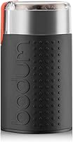 Bodum Bistro Electric Blade Coffee Grinder Black - 150W Powerful Stainless Steel Grinder for Beans, Spices & Fresh Brews