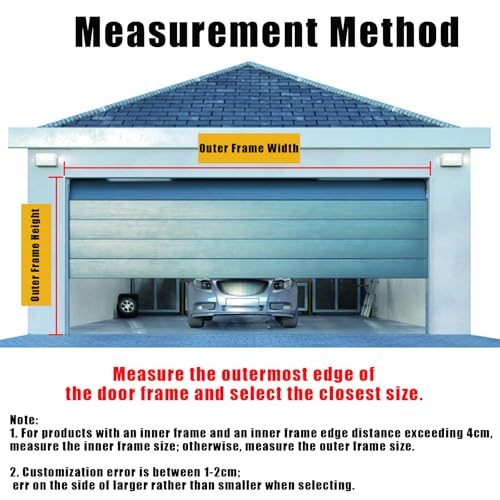 Kit d'isolation magnétique hiver pour protection courants d'air garage