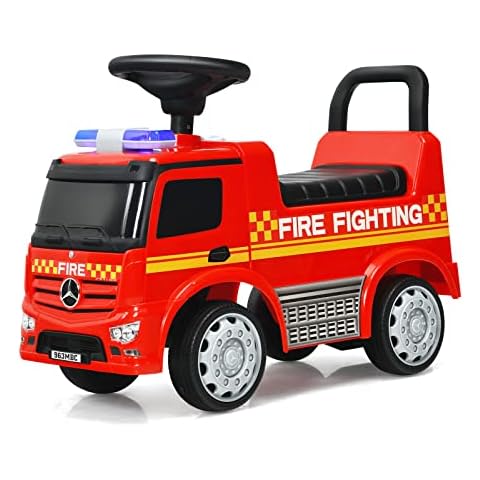 COSTWAY 2 in 1 Mercedes Benz Rutschauto und Schiebeauto Cover