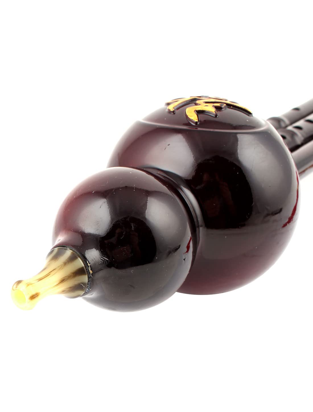 Ruilogod Chinois hulusi gourd cucurbit flûte yunnan instrument ethnique noir