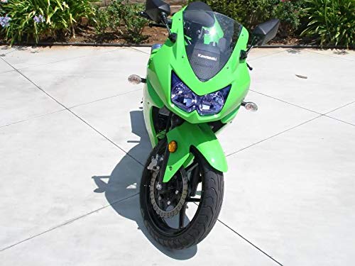Amazon.com: Lamin-x Custom Fit Blue Headlight Cover for Kawasaki