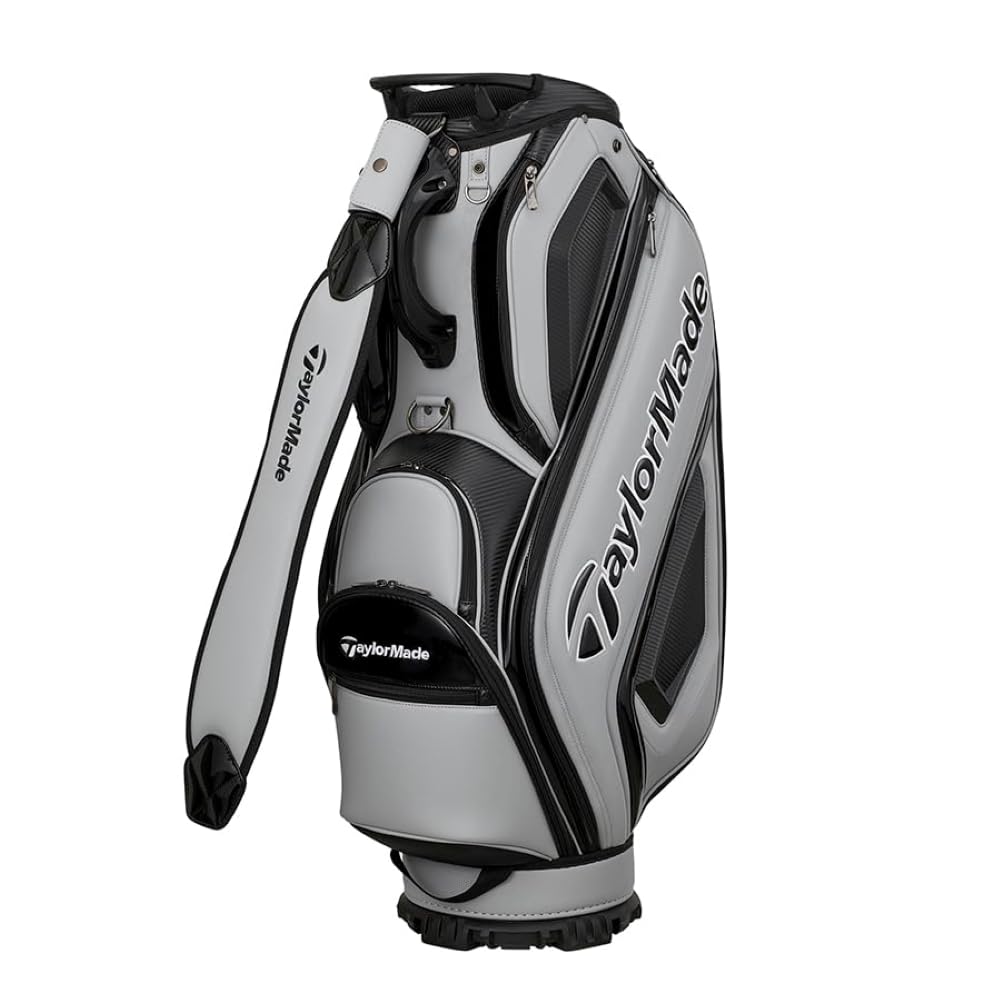 テーラーメイドオーステック キャディバッグ メンズ キャディバッグ 25SS Amazon.co.jp: TAYLORMADE GOLF UN725 26SS OTC Caddy Bag, Gray/Black