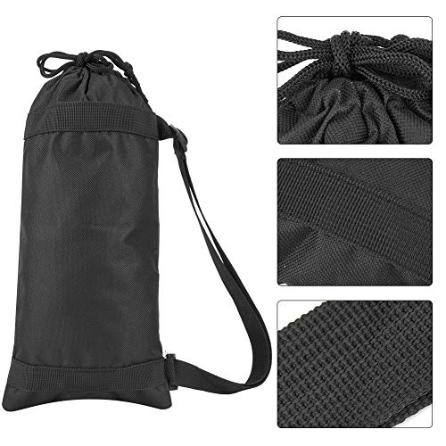 Funda para trípode de cámara, negra, plegable, portátil, exterior, con correa para el hombro, 35cm miniatura 5
