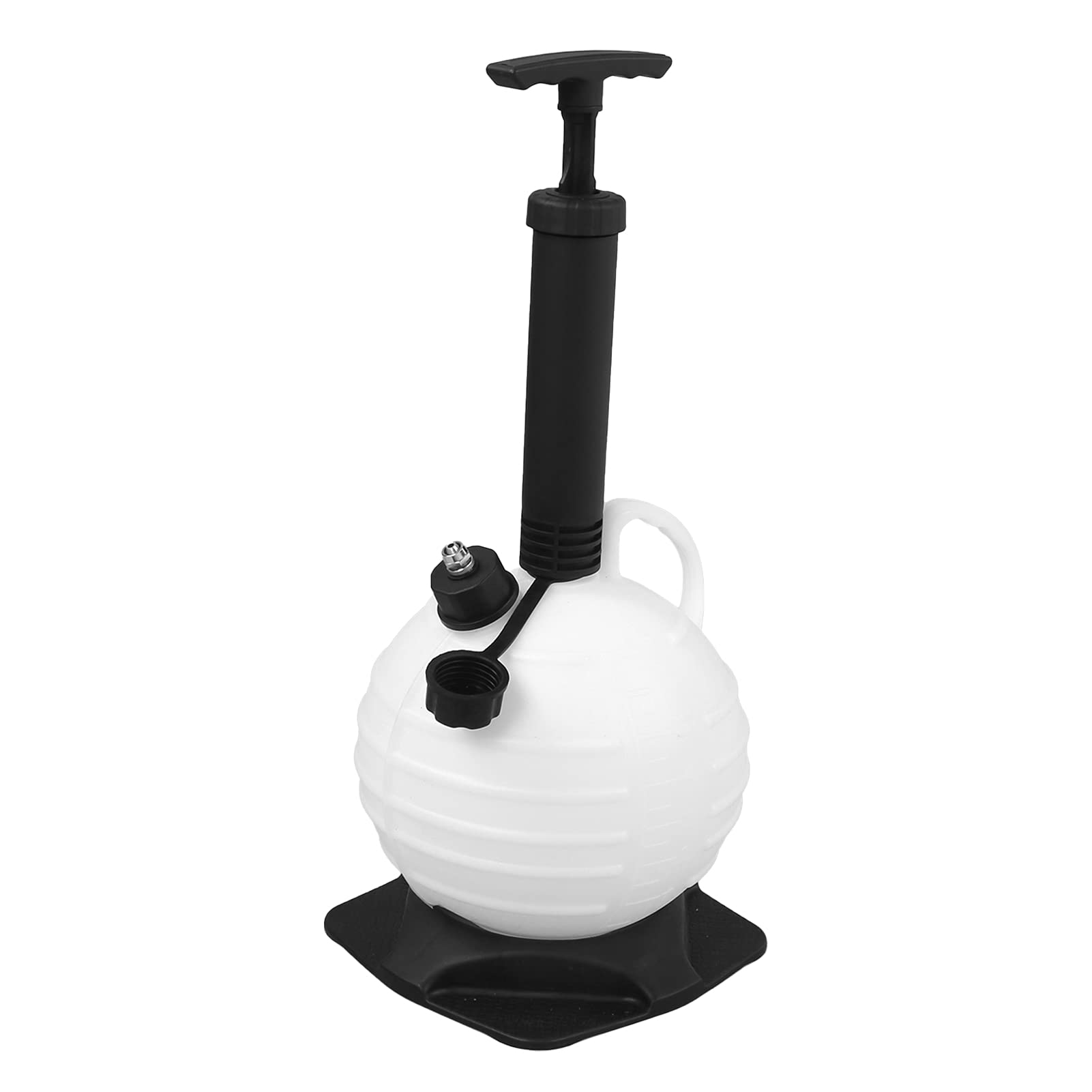 Dioche Bomba de Fluido 6L Extractor de Aceite Al Vacío Bomba de Fluido de Plástico Manual para Motocicleta de Automóvil - Herramienta Portátil de Extracción de y de Aceite