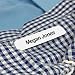 50 Printed Iron-on Name Labels/Tags for School, Care, Nursing or Camp