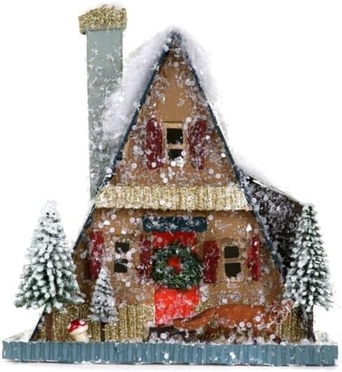 Cody Foster Small A-Frame Woodland Mountain Cabin Christmas Village House