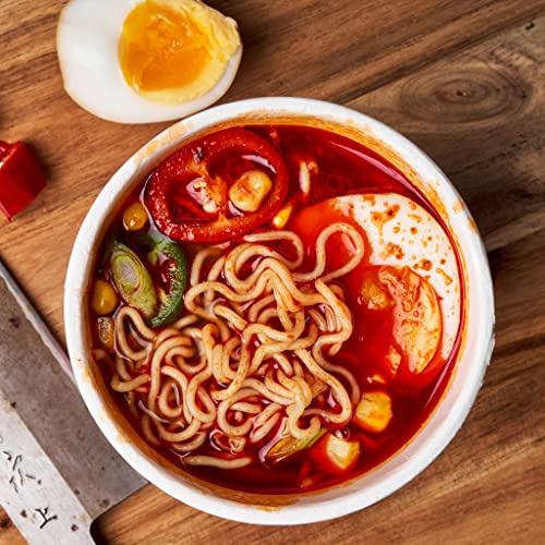 Snapdragon Spicy AF Ramen Cups | Rich Spicy Broth With Authentic Ramen Noodles | Authentic Flavors | Satisfy Your… - Image 5
