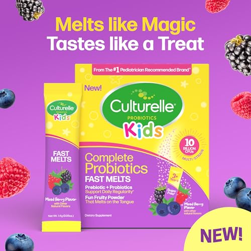 Culturelle Kids Complete Probiotic + Prebiotic Fast Melts, Ages 3+, 30 Ct - image 7