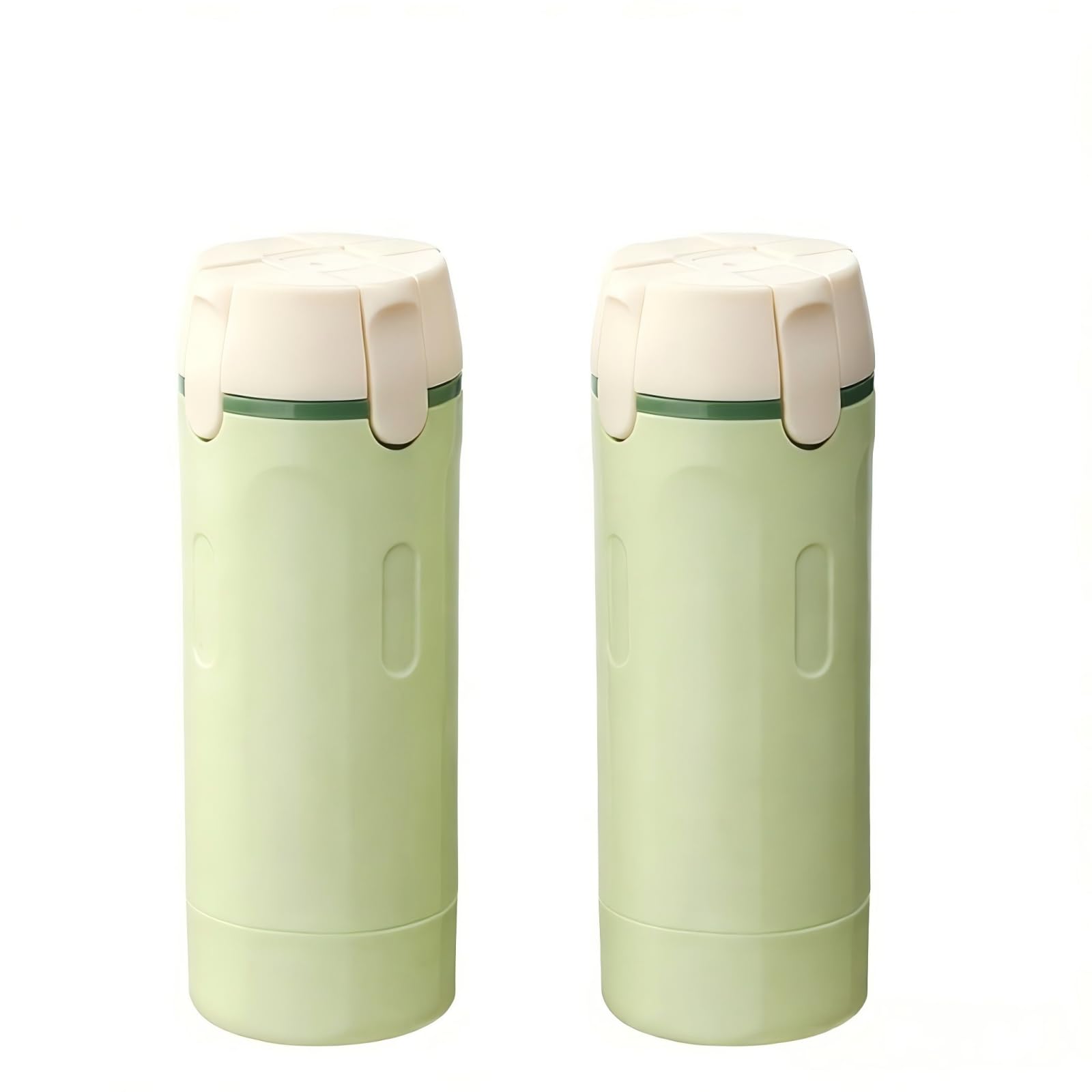 TWISAXC 4-1 Travel Bottle Dispenser Travel Pump Toiletries Neatly Stored While Traveling Packing Quick And Efficient With Ease, green