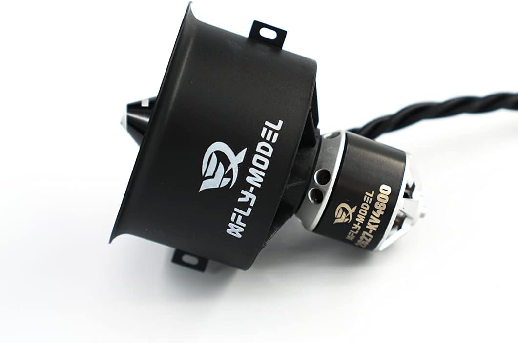 50mm 12 Blades EDF with 4S 2627-KV4600 Brushless Outrunner Motor Model Jet Aircraft