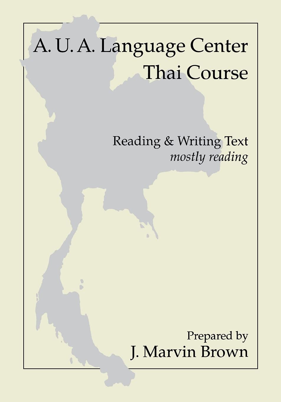 Thai Reading (Text Mostly Reading)