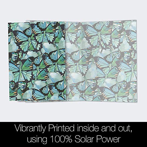 Tree-Free Greetings Econotes Stationary- Blank Note Cards With Envelopes, 4" X 6", Amazing Blue Butterflies, Boxed Set Of 12 (Fs66477) #TOP2