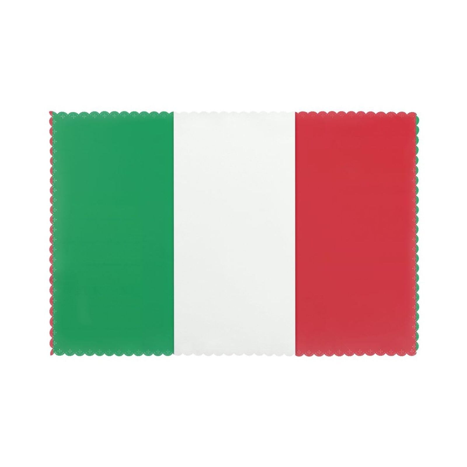 HJFCZH italy flag Prints Placemats Set of 6 12x18in – A Great Housewarming Gift for a Warm & Stylish Home