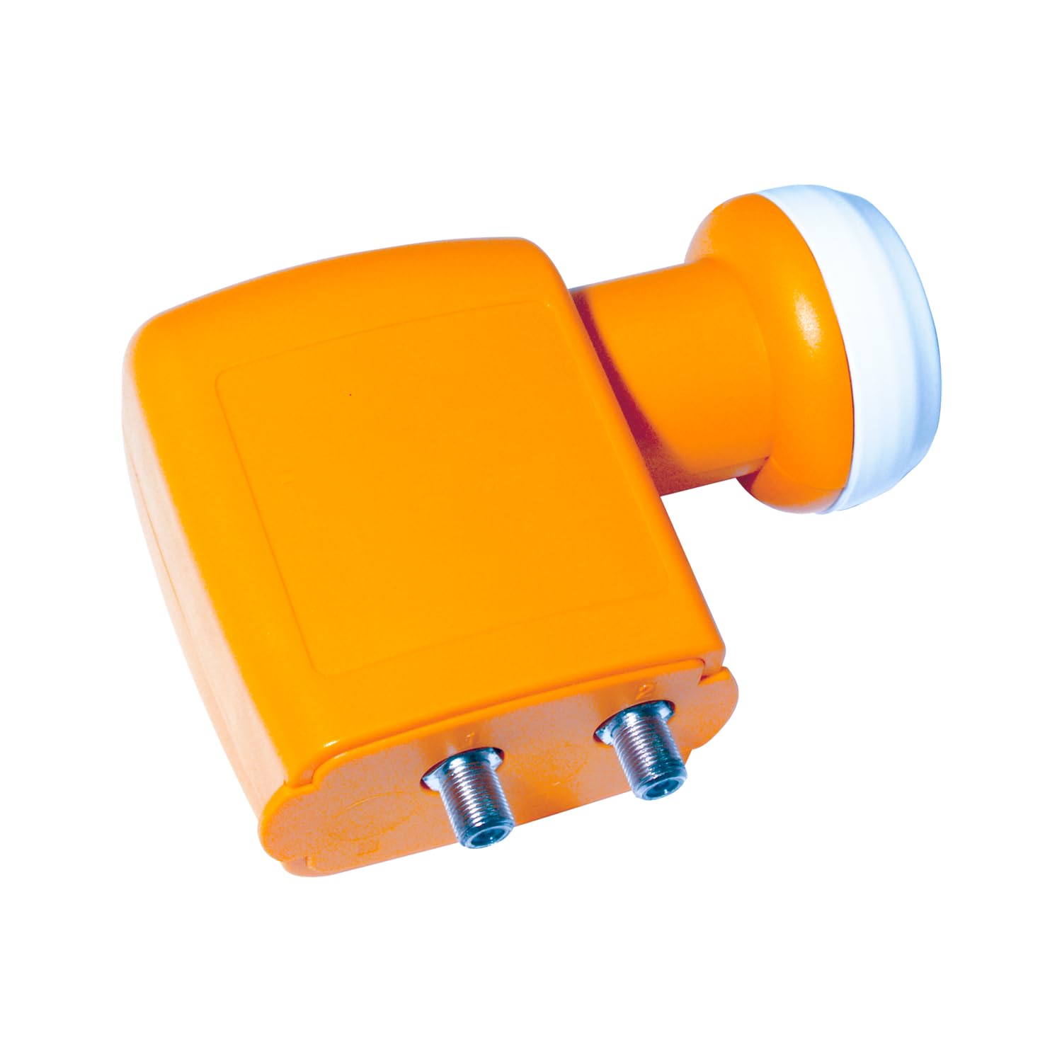 CABLEPELADO Conversor LNB Twin Offset | LNB de Banda KU | Ruido de 0,3 dB | Ganancia 60dB | Twin | 2 Salidas