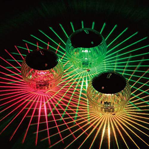 siwetg De kleur op zonne-energie verandert de drijvende bol van de led en schakelt de tuin buiten aan. - Image 7