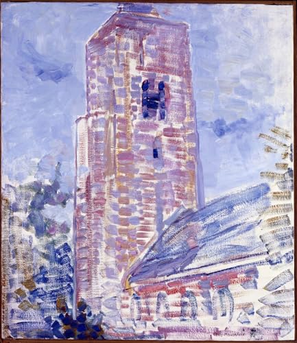 Impression Tableaux Église Mondrian en toile premium pour une galerie d'art chez soi