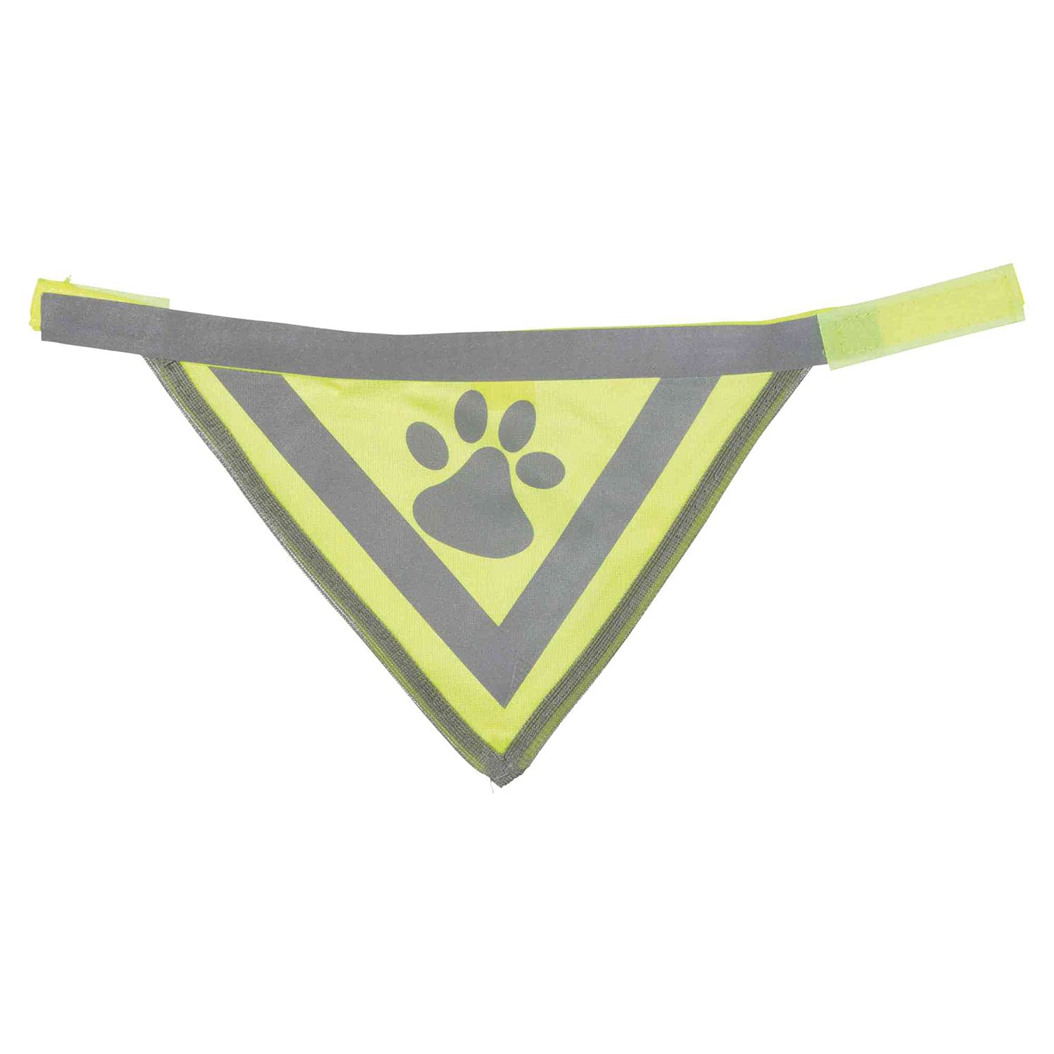 Trixie Dog Puppy Dark night walk Safety Neckerchief reflective Collar 30123 L-XL