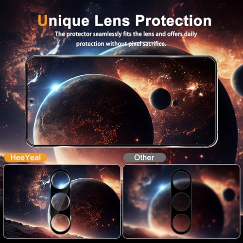 Privacy Beschermfolie + camerabescherming, compatibel met Samsung Galaxy S24 5G, pantserbescherming, glas, anti-spy folie, 2 + 2 stuks, 9H hardheid, anti-sprookfolie, inkijkwerende folie voor - Afbeelding 5