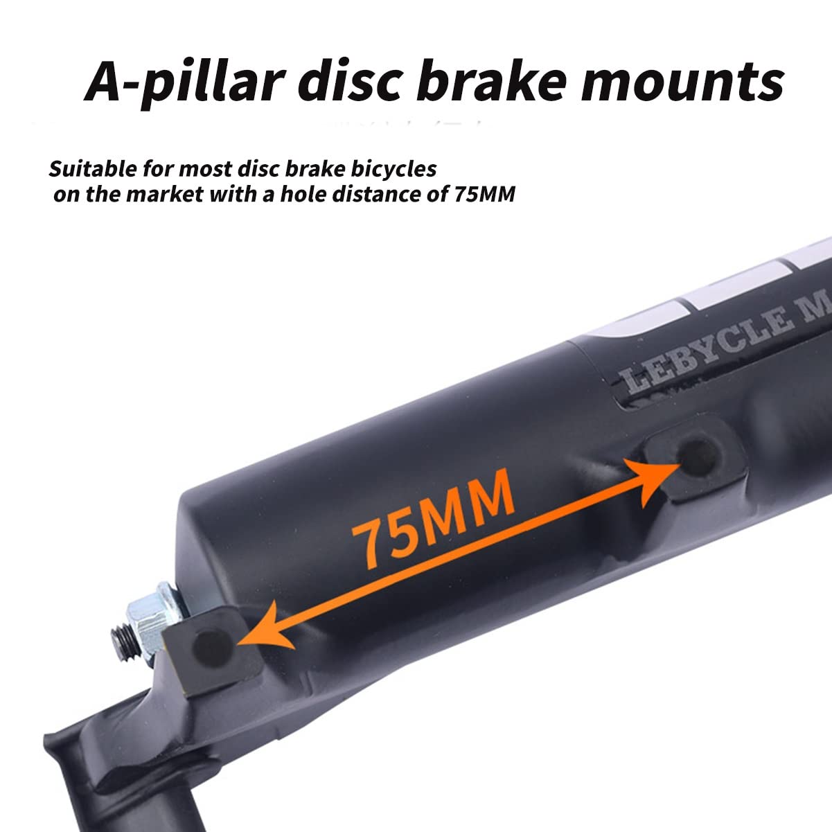 Horquilla para Bicicleta de montaña 26/27.5/29 Pulgadas con Cierre rápido de 1-1/8" y 9 mm para diversas Pistas (29")