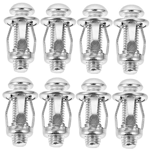 NULYLU Easy Install 10 Sets Wall Anchor Nuts Hollow Door Anchor Replacement Spline Lug Nuts