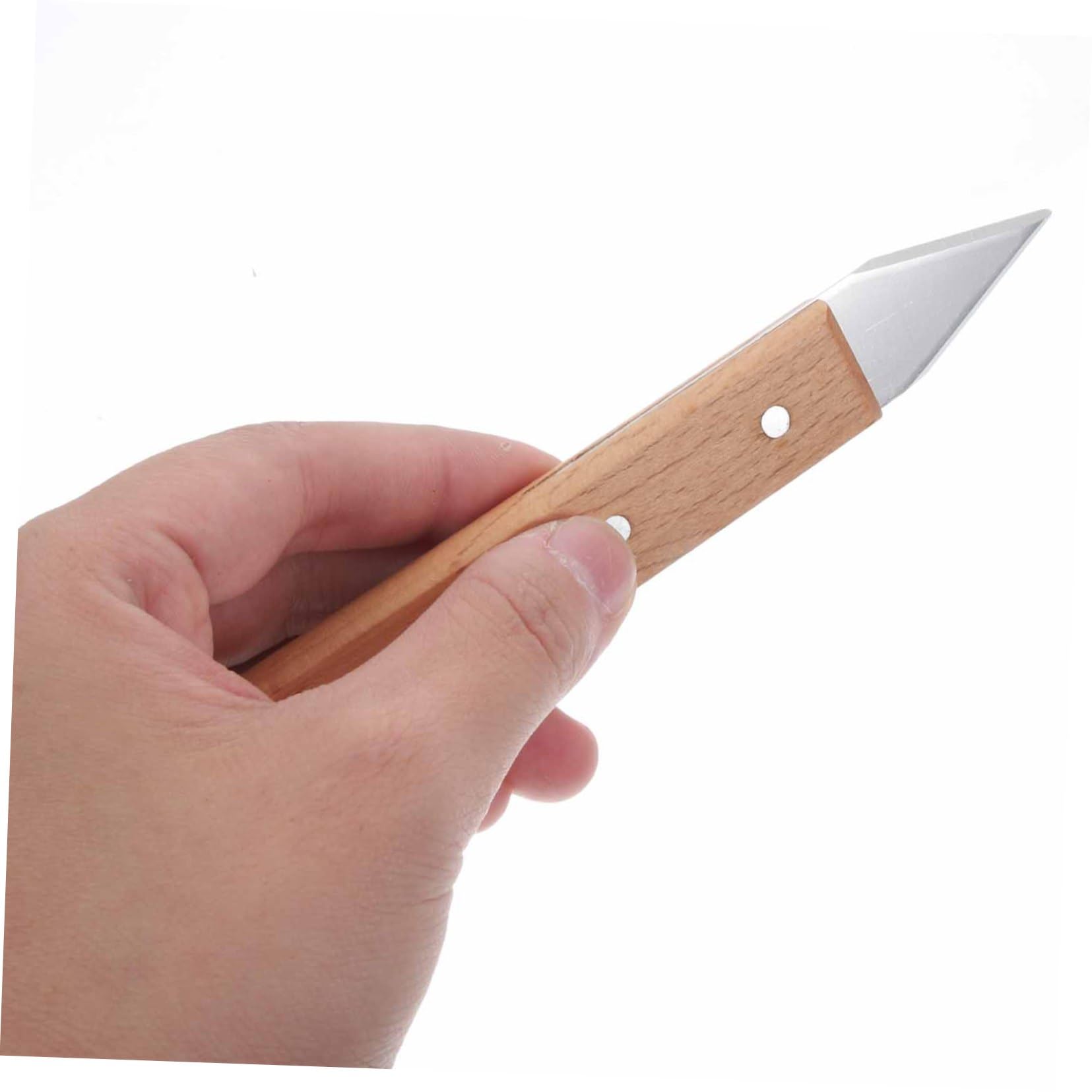 Color Aleatorio para Esculpir Cerámica Juego de 8 Herramientas de Acero Inoxidable Mango de Madera, para Tallado y Modelado de Arcilla en Artesanía