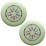 Discraft 175 Gram Ultra Star Sport Disc - 2 Pack (Glow & Glow)