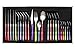 Premier Housewares Zuma - Cubertería (24 Piezas), Multicolor