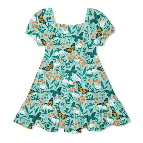 Girls 3 Tier A-Line Dress, Kids 2-10 Years2