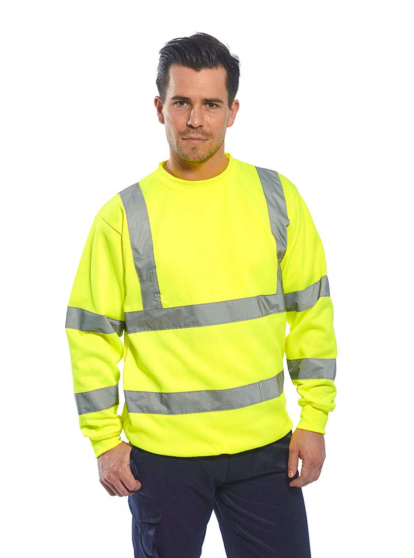 Hi-Vis Sweatshirt (Yellow) Medium