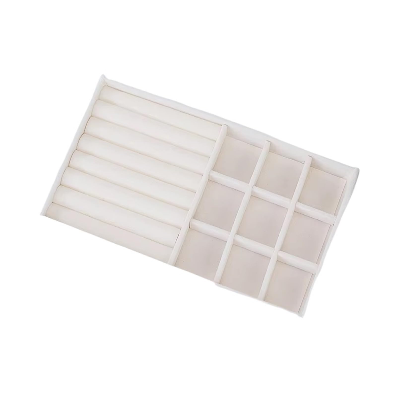 YUSUZH Jewelry Box Tray Display Stand Multiple Style Organizer Accessories for Rings, Earrings