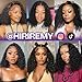 HIRIREMY Deep Wave BOB Wig Human Hair 13x4 HD Curly BOB Lace Front Wigs Human Hair Pre Plucked Wear And Go Glueless Short Curly Frontal BOB Wigs For Black Women Wet And Wavy 14 Inch