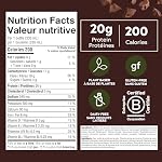 Simply Protein - Chocolat prêt à boire Protein Secouer (4 Boîte) - 20g Protein, 10g Fibres, 4g Sucre, 200 Calories - Végétaux, sans gluten, non GMO, Sans laiterie, casher - 4 Des secousses (11.16 - Oui. 330 mL)