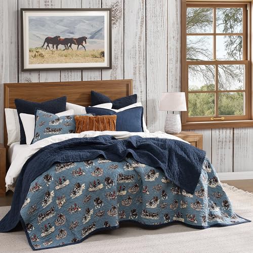 Image of Paseo Road Tasha Polizzi Settler 3 Piece Queen Western Bedding Quilt Set