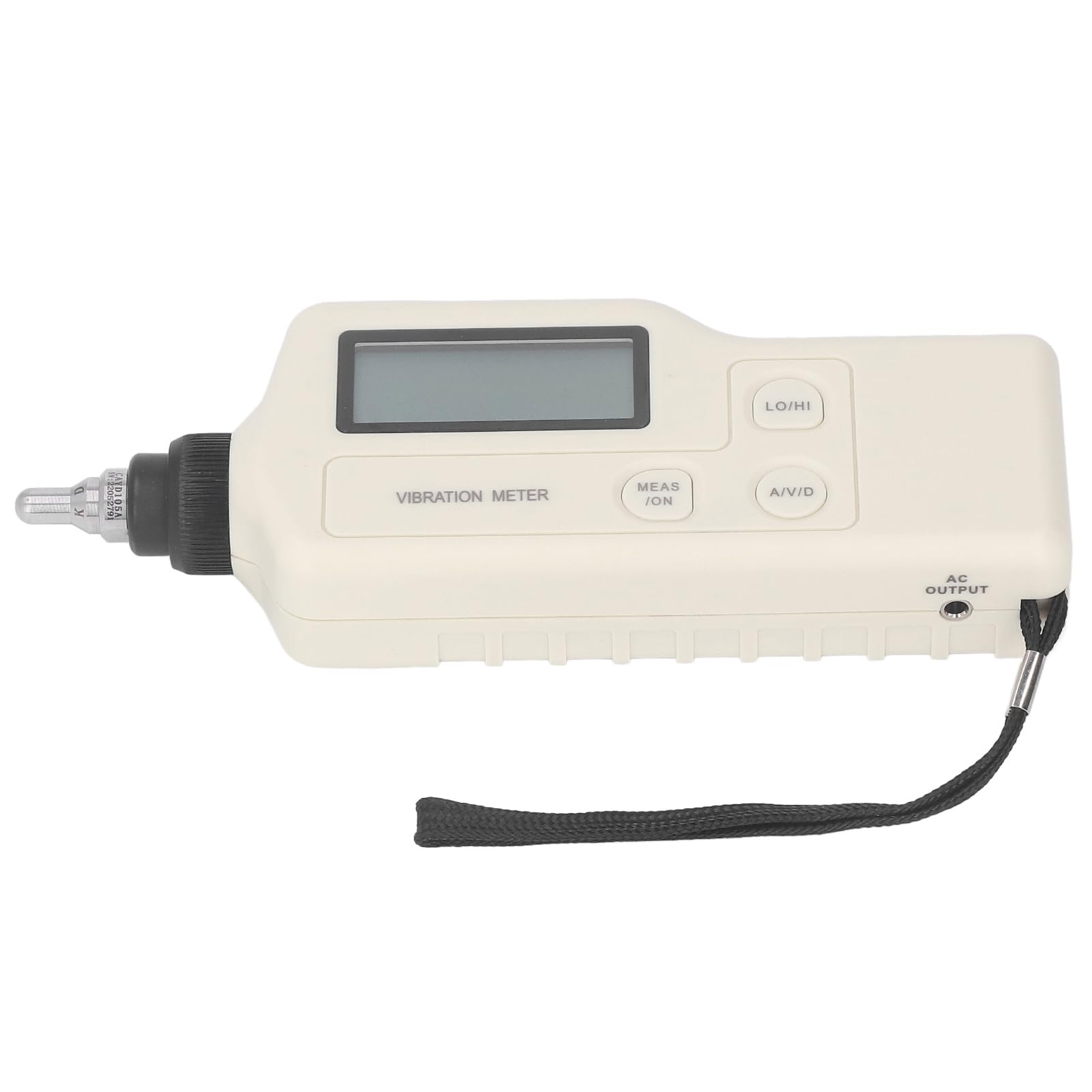 FTVOGUE Testeur de Vibrations Numérique, Matériau ABS, Vibromètre Portable, Mesure de l'accélération 0,1-199,9 M et Vitesse 0,1-199,9 Mm, Idéal pour la des Machines