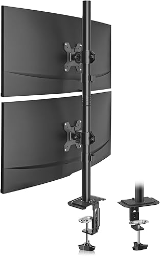Miniatura 13 de Suptek Soporte para Monitor Individual, Brazo de Monitor Ajustable Soporte de Escritorio para 1/Una Pantalla de hasta 32 Pulgadas de Pantalla