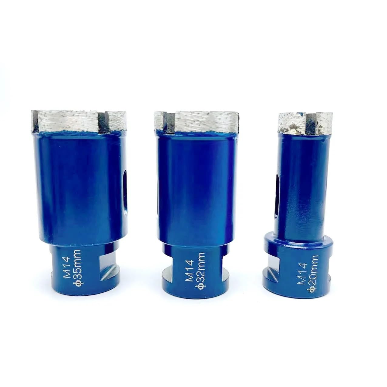 1PCS 6-100mm M14 Punta for sinterizzazione Punta diamantata seghe Punte da Trapano for Marmo Granito Piastrelle di Mattoni Strumenti di Perforazione in Ceramica for calcestruzzo(70mm)