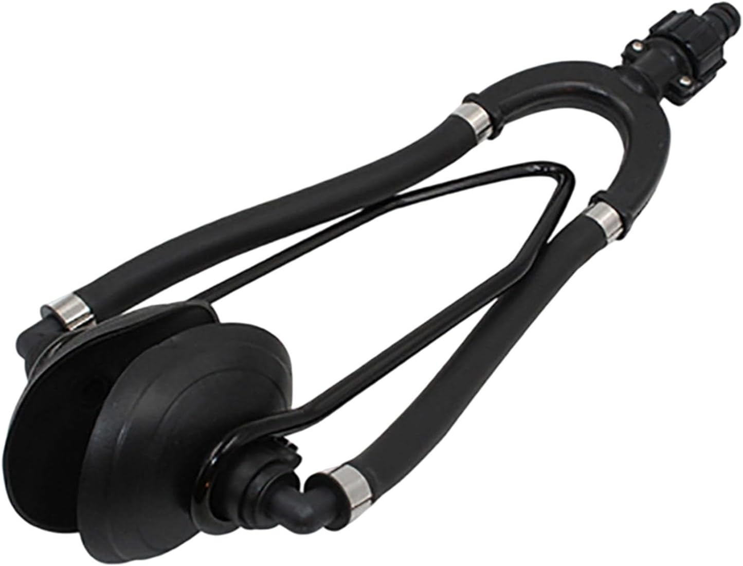 Universally Outboards Motor Flusher Marine Engine Cleaning Tool for Boat Algae Removal Tanks Flushing Waterproof Water Flusher Maintenance Accessory Engine Compartment Pipe