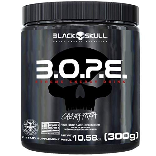 B.O.P.E Pré Treino - 300G Frutas Vermelhas - Black Skull, Black Skull B.O.P.E Pré Treino - 300G Frutas Vermelhas - Black Skull, Black Skull