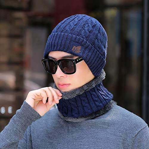 Sports de plein air costume hat avec écharpe pour ski et rando