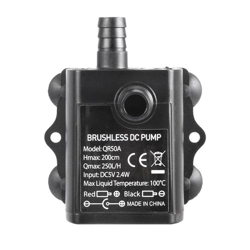 Mini ultra cicha pompa zanurzeniowa, USB 5 V 250 l/h