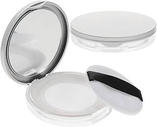 Beaupretty Contenedor compacto de polvo de 2 ...