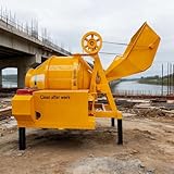 Bétonnière électrique automatique 750L   Mélangeur compact et puissant pour béton, mortier et plâtre dans les projets de construction